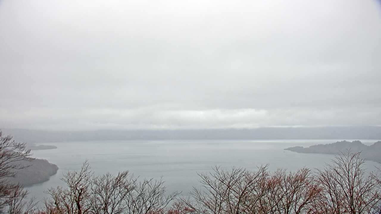 Lake Towadako as viewed from Hakka Pass