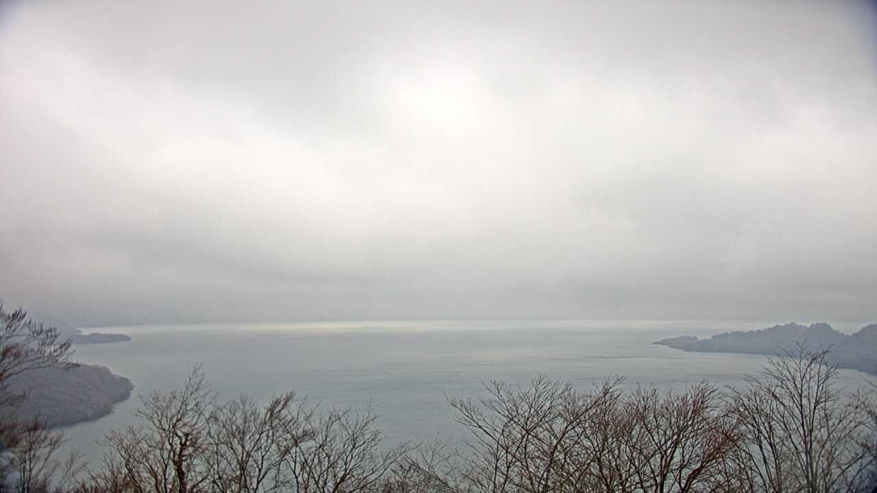 Lake Towadako as viewed from Hakka Pass