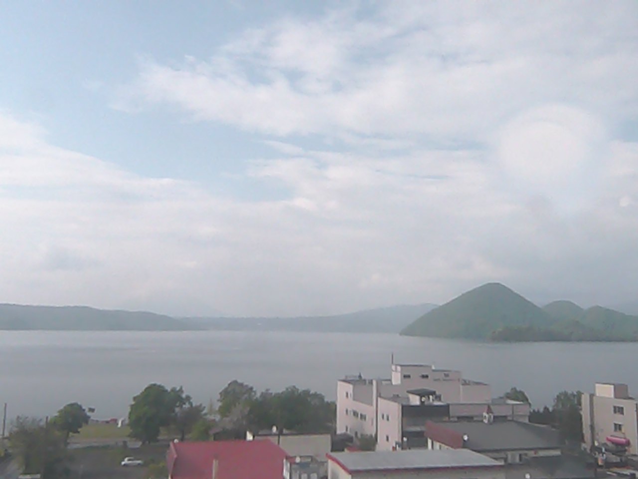 Lake Toyako as viewed from Toyako Hot Spring