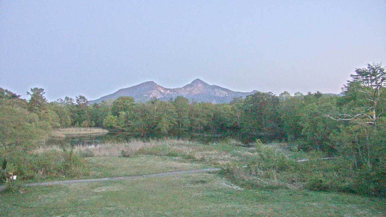 Pond Renge-numa in Urabandai and Mt. Bandai