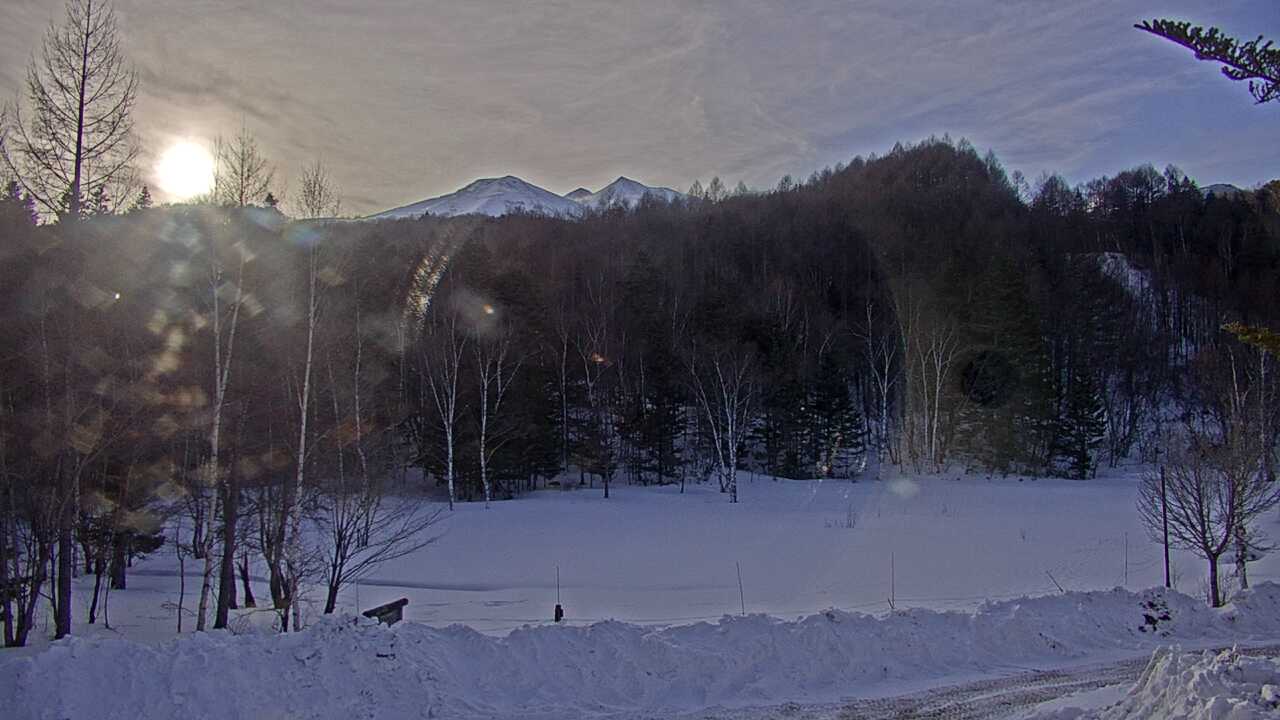 乗鞍高原からみた乗鞍岳