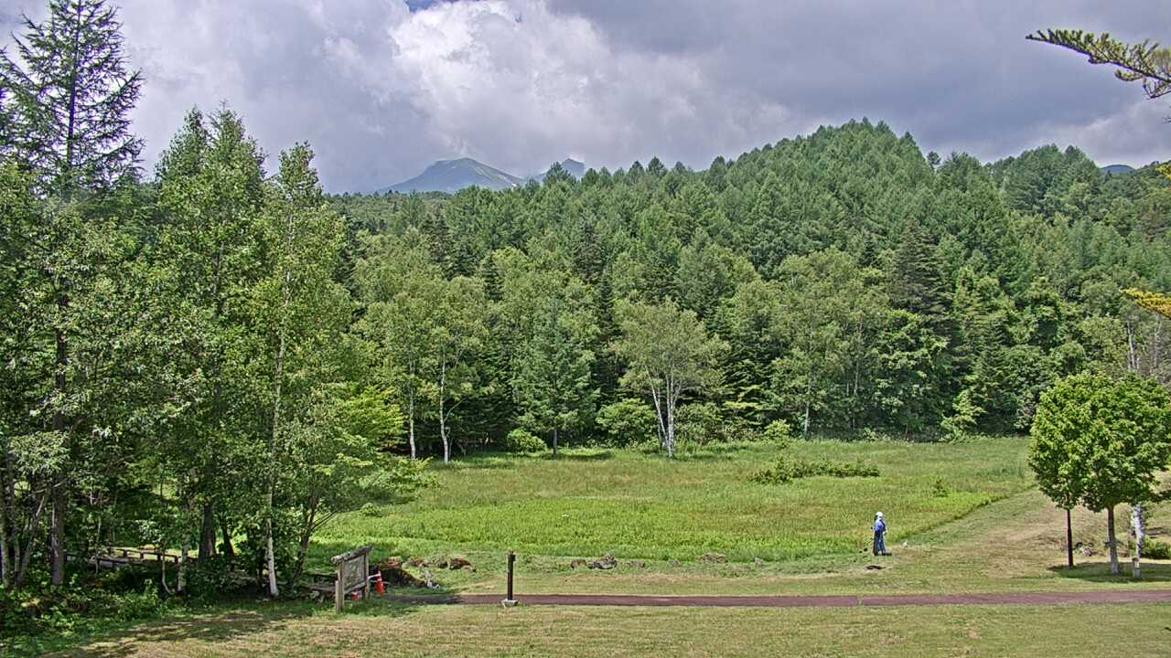 乗鞍高原からみた乗鞍岳