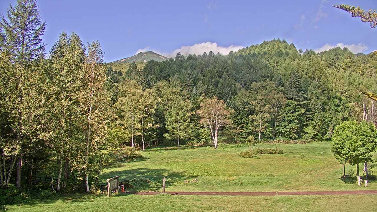 乗鞍高原からみた乗鞍岳