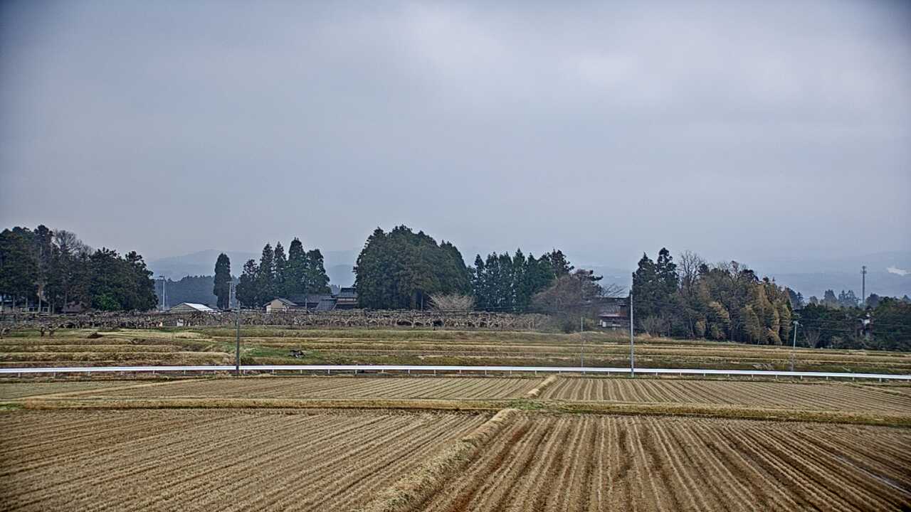 羽黒町からみた月山遠望