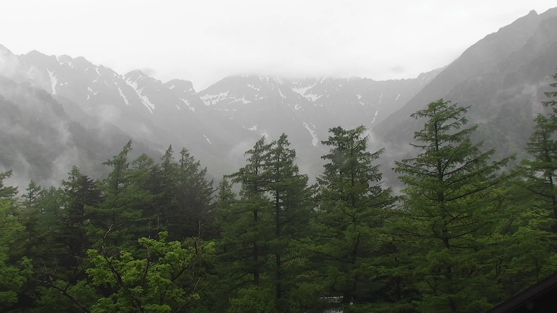 Mt. Hotaka Range as viewed from Kamikochi
