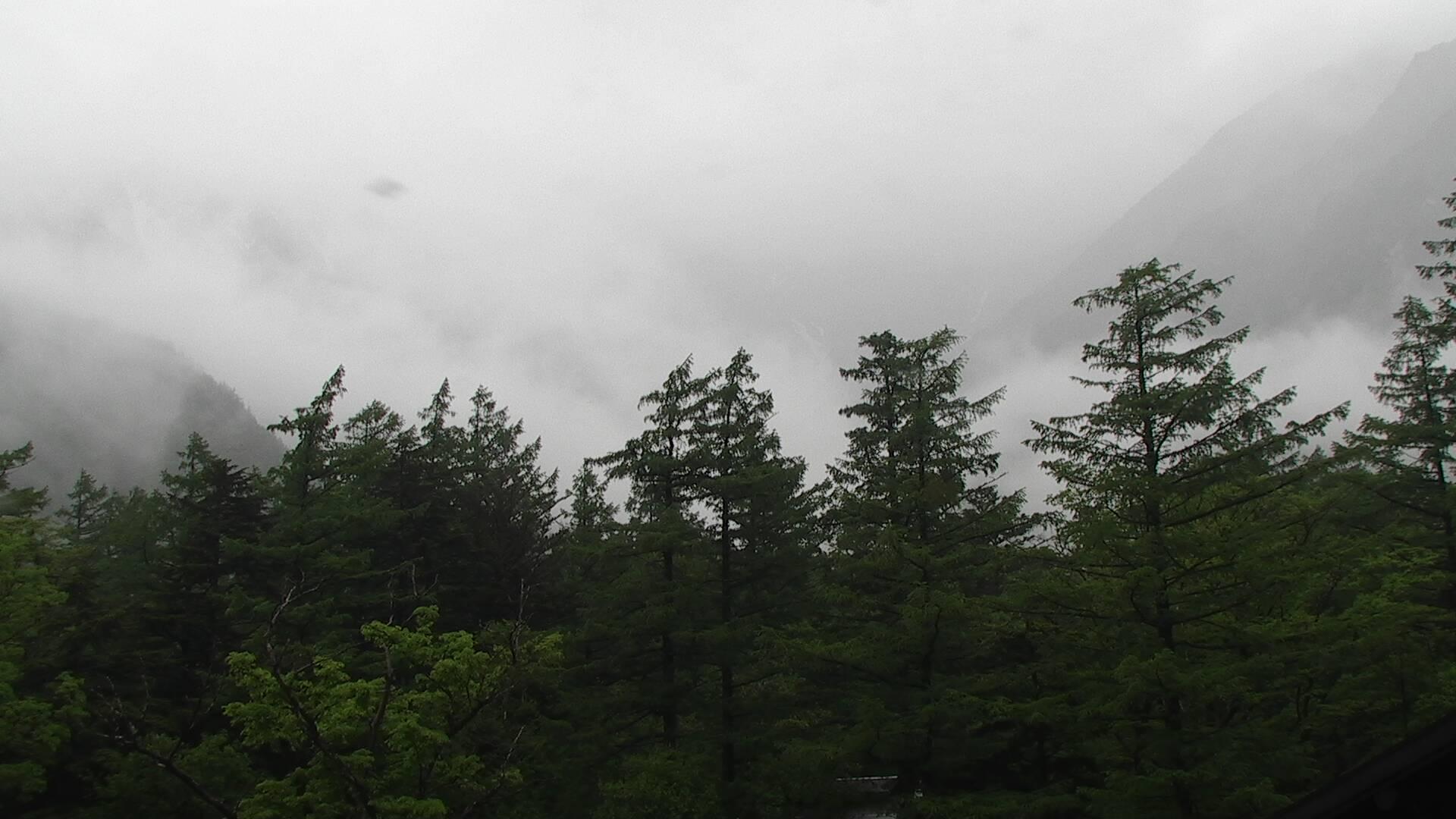 上高地からみた穂高