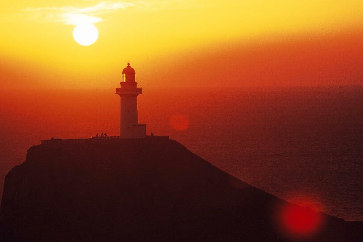 美しい夕暮れの風景