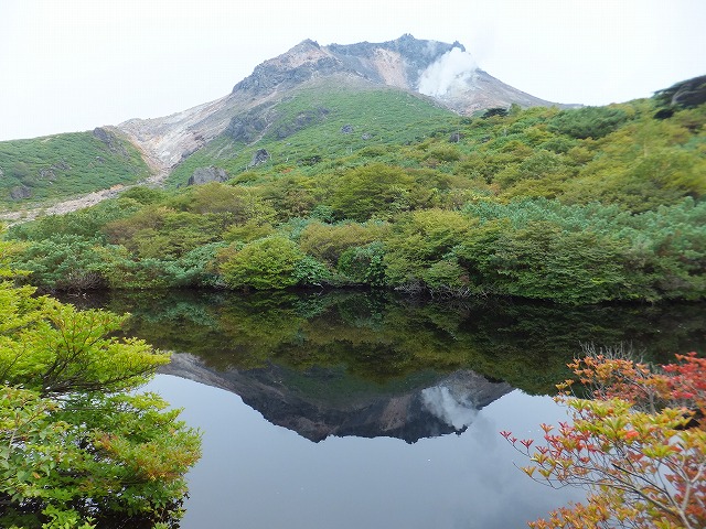 ひょうたん池から那須岳