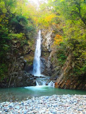 台風後の大山滝　平成23年